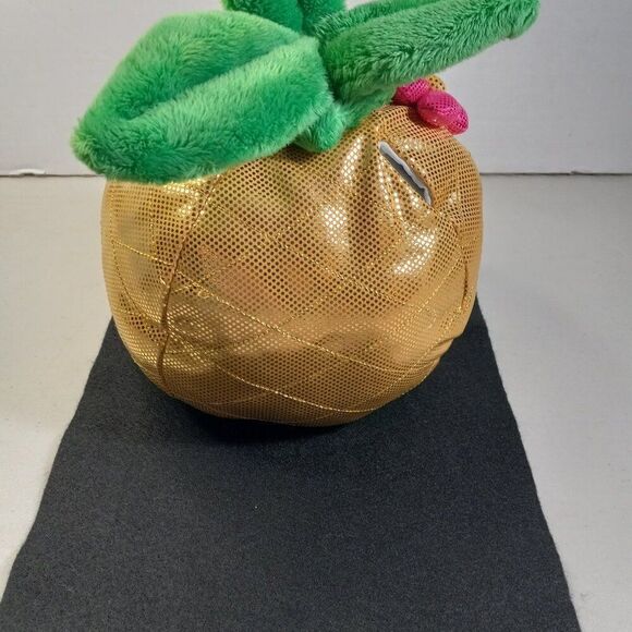 Squishable Undercover Kitty in Pineapple Shiny Fabric Pink Flower Cottagecore - Picture 9 of 10